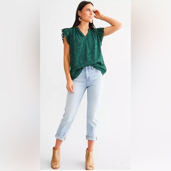 👗Willow + Root pine needle top ( part of 3 for $25 promo) - Picture 4 of 10